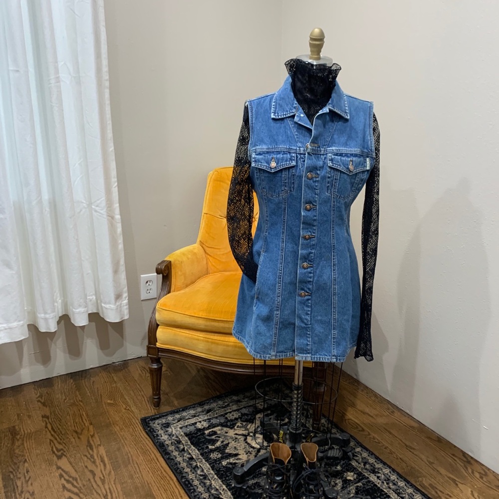 90s Squeeze Jeans denim dress